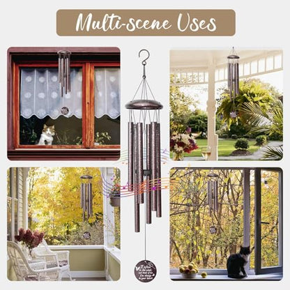 Memorial Gifts for Loss of Love one, 25''Memorial Wind Chimes Sympathy Gifts, Bereavement, Condolence, Remembrance Gifts,Windchimes in Memory of Love one - size: Memorial Gift