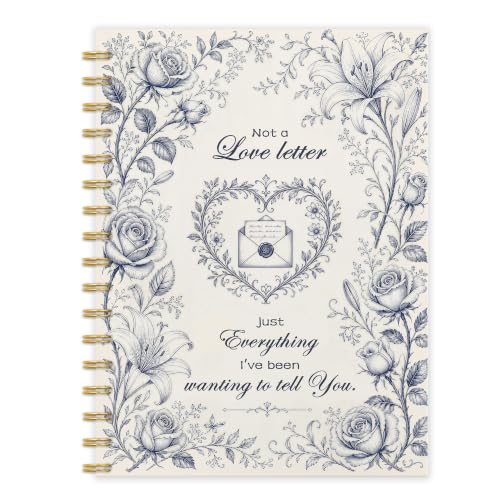 Rqvcp Not a Love Letter Lined Journal Notebook 5.5x8.3in - color: Everything I've Been Wanting To Tell You