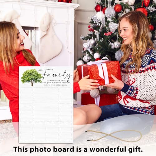 Family Tree Photo Board, Collage Photo Hanging Display Picture Board - color: Family Tree