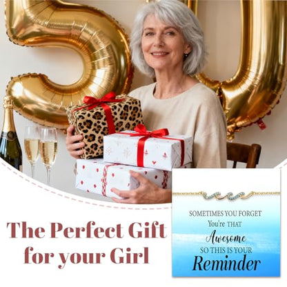 Bracelets Gifts Accessories Survivor Gifts for Friend Mom Women Grandma - color: retirement