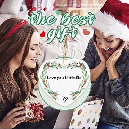 Jocidea Sister Keepsake Ornament - Thinking of You Gift for Sister's Birthday or Xmas - color: Style L