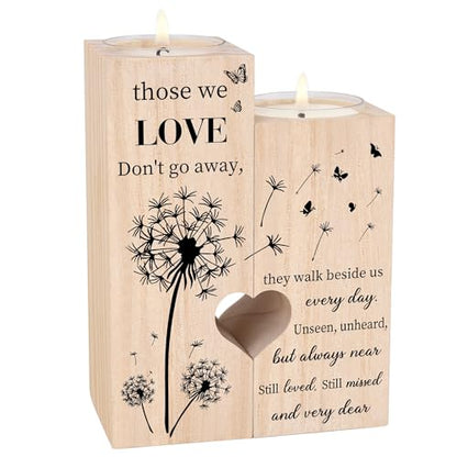 Sympathy Gifts for Loss of Loved One, Bereavement Candle Holders | Condolence Gift, Memorial Gifts for Mother Father Grandma Grandpa Aunt