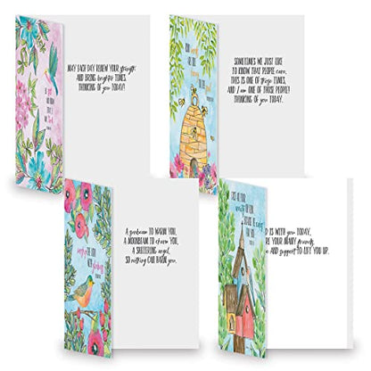 Current Thinking of You Greeting Cards | Multiple Blessings, 20 Count, 10 Designs, 5" x 7" Folded, Envelopes Included, Holiday, Value Pack - style: Multiple Blessing2