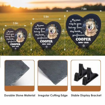 Personalized Pet Memorial Stone Cat Dog Passing Away Gifts - color: Memorial 9