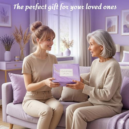 Get Well Soon Gift Baskets for Women,Self Care Gift Package Box,Birthday,Spa & Sympathy Care Package Gifts Set for Mom, Wife, Girlfriend, Sister & Friends - color: Purple 02