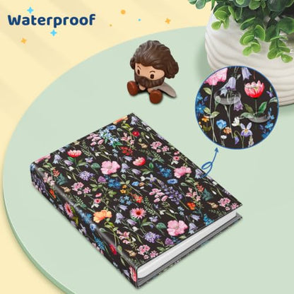 Fintie Photo Album 4x6 Photos - 52 Pockets Small Wallet Albums For Family - color: Black Floral