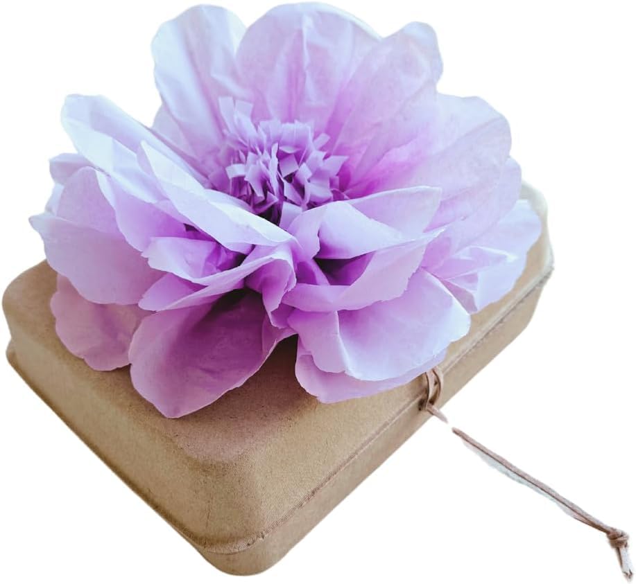 Cruise Approved Biodegradable Water Burial Urn, Lilac Flower, Small Keepsake