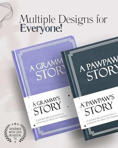 Pawpaw's Life Story Journal (Hardcover): A Meaningful Keepsake for Pawpaw to Share His Journey and Memories, Book Includes 250+ Prompt, Sentimental Gift for Father's Day, Birthday & Christmas - style: Pawpaw Life Story Journal