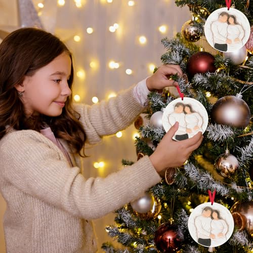 3D Expecting Baby Christmas Ornament 2026 for New Parents - Pregnant Announcement Gifts for Husband Grandparents Family Aunt - Baby Announcements Ideas Gifts for Expecting Parents to Be 2026 - style: Expecting Baby