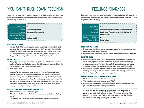 A Parent's Guide to Managing Childhood Grief: 100 Activities for Coping, Comforting, & Overcoming Sadness, Fear, & Loss