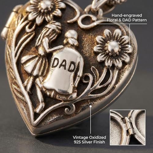 925 Sterling Silver Patron Saint Necklace Amulet Miraculous Medal Pendant Jewelry for Men Women with Friendship Talisman Travel Inspirational Gifts - color: black-N