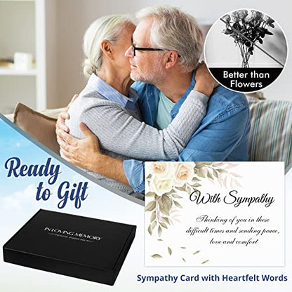 Memorial Gifts LED Shadow Box 2x3 Picture Frame Sympathy Condolences Grief | Bereavement Gifts Ideas for Loss of Mother Mom Father Dad in Memory of Loved One Rememberance Funeral - size: I Never Left You