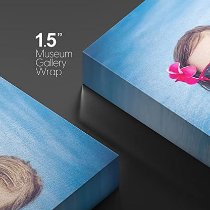 wall26 Photo to Custom Canvas Prints | 1.5" Frame - 12" x 18" - color: Canvas Wrap, size: 12"L x 18"W
