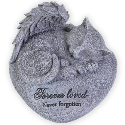 Cat Memorial Gifts for Loss of Cat,Pet Sympathy Gift,is Placed in The Outdoor Garden or Tombstone Loss of Pet Sympathy Gift