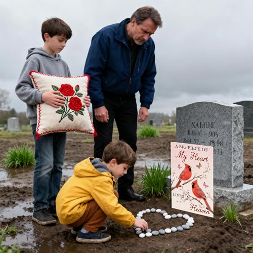 Memorial Garden Flags 12x18 Inch Double Sided Cemetery Flag Bereavement Yard Decorationign Remembrance Banner Sympathy Flag