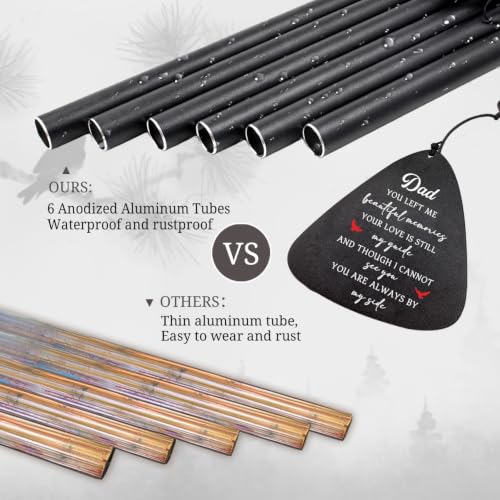 Sympathy Gifts for Loss of Dad 32" Memorial Wind Chimes for Loss of Father - size: 32"Dad Memorial