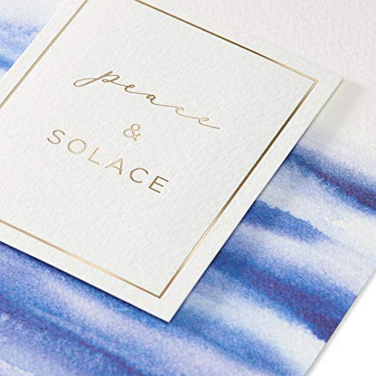 Papyrus Sympathy Card (There Are No Words) - color: Peace and Solace