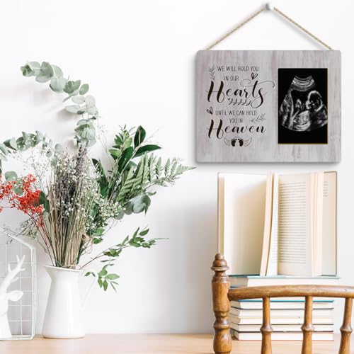 Farmhouse Picture Frames Miscarriage Gifts for Mothers Infant | Loss Gifts for Mom Pregnancy Loss Memorial Gift Sympathy Remembrance In Loving Memory Gifts Photo Frames