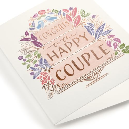 Minted | Wedding & Bridal Shower Card, 5x7 w/Envelope | Happy Couple Cake - color: Happy Couple Cake