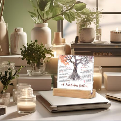 Memorial Gifts Acrylic Sign, Sympathy Gifts for Loss of Loved One - color: Memorial Gifts 02