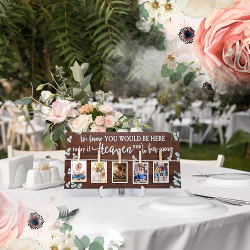 RattanView Wood Memory Sign 16 x 8 Inch in Loving Memory, Eucalyptus 1 - style: Eucalyptus 1