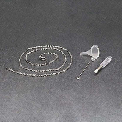 Pet Urn Necklace Heart Memorial Urn Pendant Dog Cat Keepsake Funeral Jewelry 316L Stainess Steel Paw Print Cremation Jewelry - color: Two Paws
