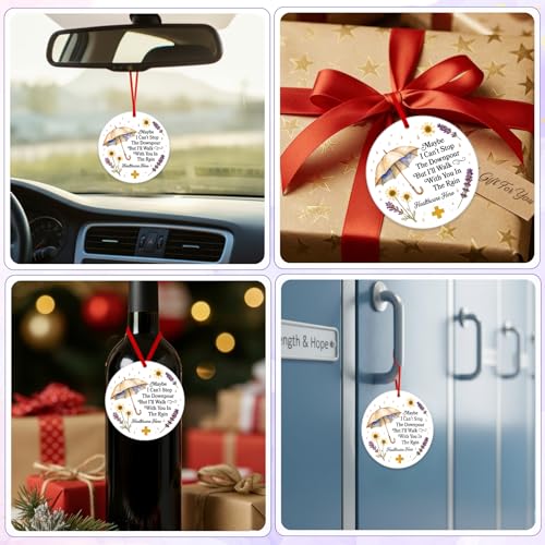 D4DREAM Nurse Appreciation Gifts - Acrylic Healthcare Hero Maybe I Can't Stop The Downpour But I'll Walk with You in The Rain Inspirational Keepsake Thank You Gift for Nurses Doctors Medical Workers - color: 6-1 Nurse