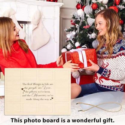 Family Photo Board, Inspirational Collage Hanging Picture Board - color: Family-3