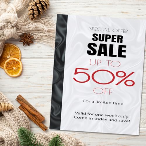 PaperDirect Black Tie Affair Letter Paper, Elegant Full-Color Design, 8.5 x 11, Acid-Free, Ideal for Invitations, Flyers, Newsletters, Certificates, Personal and Event Use, Cards, 25 Sheets - color: Black Tie Affair