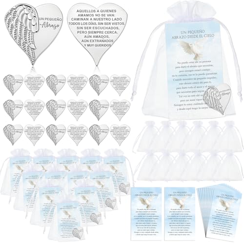 Fumete 60 Sets Funeral Favors Guest Celebration of Life Decoration,Spanish - style: Spanish