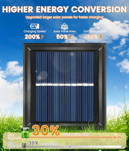 4 Pack Bright Solar Garden Lights, Solar Pathway Lights Outdoor Waterproof - color: Warm White, size: 4 Pack