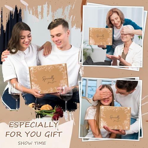Self Care Gifts Get Well Soon Gift Baskets for Women, Mothers Day Birthday Gifts Care Package for Women, Thinking of You Inspirational Sympathy Gift Set for Mom Her Wife Girlfriend Sister Friend - color: Light Khaki