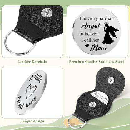 Pocket Hug Token 2026 Graduation Giftsfor her him Mothers Day Gifts for Mom Thank You Gift for Her Him - color: I Have a Guardian Angel
