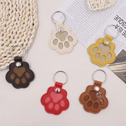 Cat Dog Hair Storage Keychain, Pet Hair Keychain, Fur Keepsake Keyring | Pet Memorial Gifts, Cat & Dog Lovers Gifts - color: Yellow