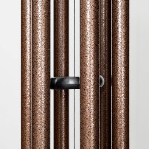 Sympathy Wind Chimes for Loss of Loved One, 40 Inch Memorial Wind Chimes for Loss of Loved Father/Mother/Lover, Commemorative Sympathy Bereavement Gifts for Condolences/Funeral (Copper)
