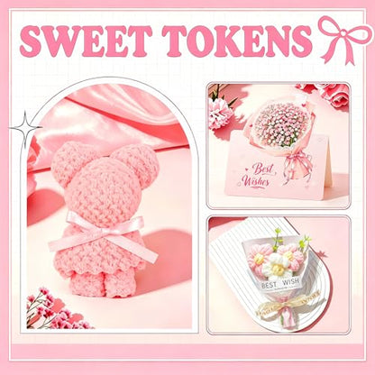 Pink Spa Gift Basket for Women, Birthday Self Care Gifts for Her | Ready-to-Gift Pink Spa Box for Mom, Sister, Friend, Birthday and Appreciation Gifts - color: Pink
