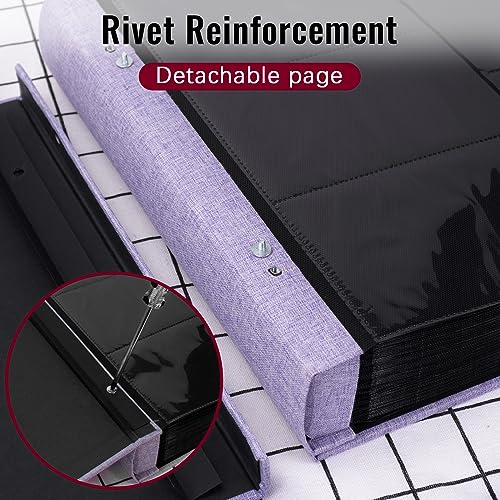 Linen Photo Album 4x6 Large Capacity 1000 Pockets Pictures Fabric Cover Books Albums Wedding School Family Anniversary Baby Memory Engagement Travel Albums(Black, 1000 Pockets) - color: Black, size: 1000 Pockets