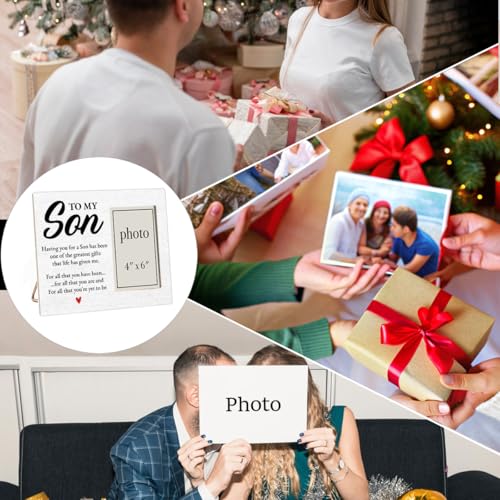 Son Picture Frame - Gifts from Mom & Dad - color: Son
