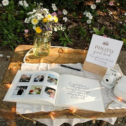 LITIVY Wedding Guest Book and Vow Book 2026