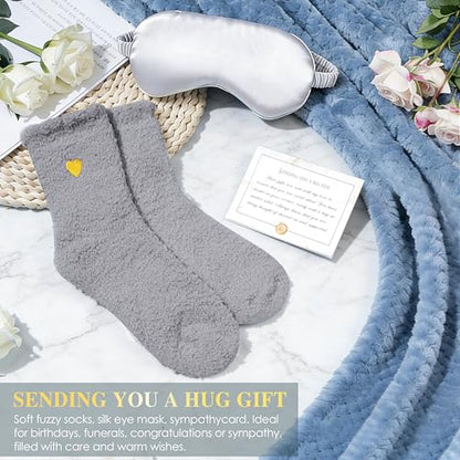Care Package for Women, 15PC Self Care Gifts for Women Get Well Soon After Surgery, Spa Gift Baskets Mothers Day Birthday Gifts Thank You, Grief, Sympathy Gift for Mom Her Girlfriend Sister Friend - color: Blue