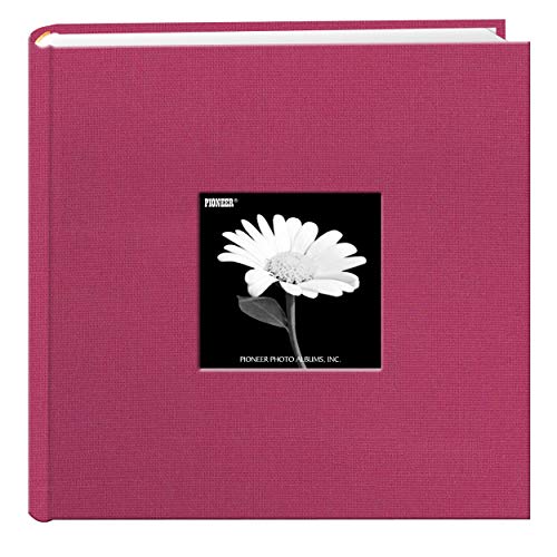 Pioneer Photo Albums Holds 200 Photos, Bright Pink, 4" x 6" - color: Bright Pink, size: 4" x 6" (Pack of 1)