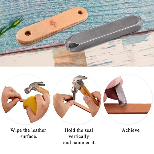 Yoption Wildflower Metal Punch Stamp Stamping Tool 6mm for Stamping/Punching Metal, Jewelry, Clay, Leather, Wood - size: Wildflower (6mm)