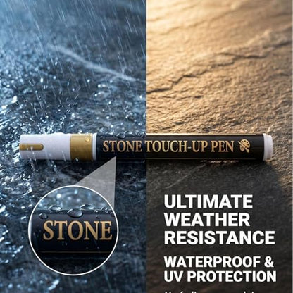 Tombstone Marker Pen Gravestone Lettering Renewal | Gravestone Lettering Paint Pen for Women Men Caregiver Dog Owner Family Volunteer Monument Garden Park Roadside Yard Lawn