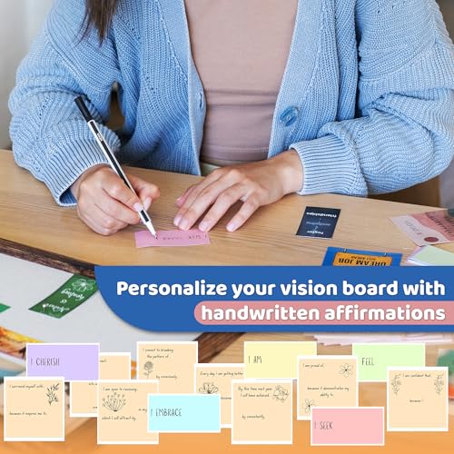 Vision Board Kit with Cork Board, 235+ Images. Manifest Your Dream Life Now - color: Vision Board Kit