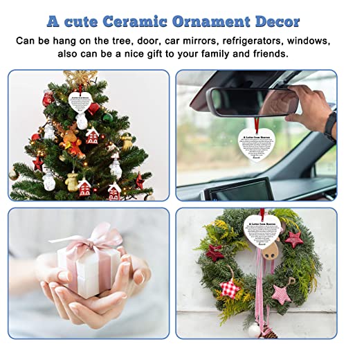 Sympathy Gifts for Loss of Mom Christmas Ornament Gifts Remembrance Memorial Presents for Loss of Mother Dad Daughter Son Husband Wife pet Ornament Hanging Sign Sympathy Condolence Presents