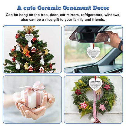 Sympathy Gifts for Loss of Mom Christmas Ornament Gifts Remembrance Memorial Presents for Loss of Mother Dad Daughter Son Husband Wife pet Ornament Hanging Sign Sympathy Condolence Presents