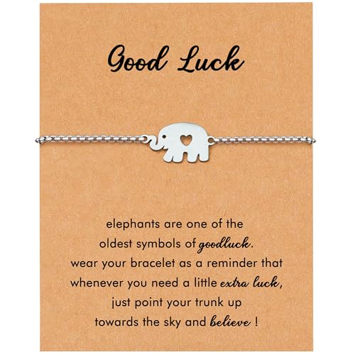 RZKING Bracelet For Women, Birthday Thank You Inspirational Gifts For Women - style: Elephant