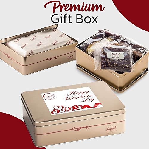 Dulcet Gift Baskets NY Style Black & White Cookies Favorite Gift Tin- Great for Thinking of You Gifts -holiday Celebrations-Get Well Thank You & Sympathy Wishes for Men, Women, Girls, boys - color: Valentine's Day