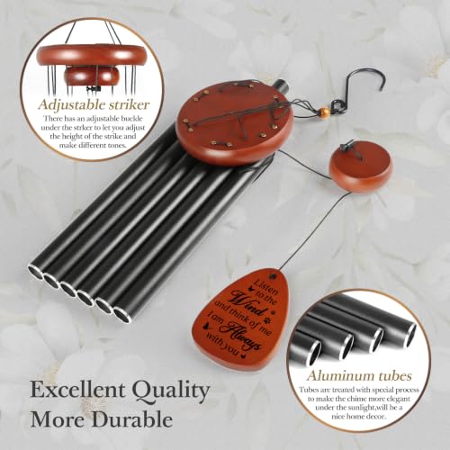 SteadStyle Cat Memorial Gifts for Loss of Cat, 36" Pet Memorial Wind Chimes | Pet Memorial Gifts for Cats, Loss of Cat Sympathy Gift, Cat Remembrance Bereavement Gifts, Wind Chimes Outdoor Garden Patio - size: 36 In