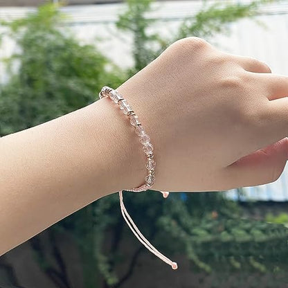Hug from Heaven Morse Code Bracelet - Until We Meet Again, Black Hematite Beads for Men and Women - color: Hug from Heaven